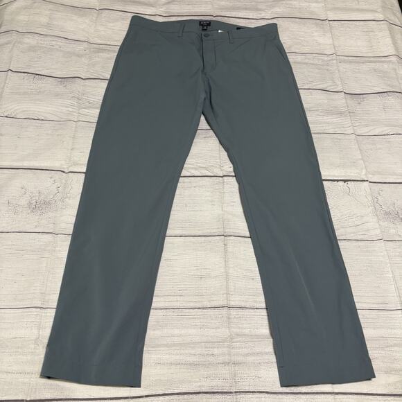 J.Crew Flex Chino Pants Mens Size 36x32 Blue Slim Fit Casual Comfort - Picture 1 of 11
